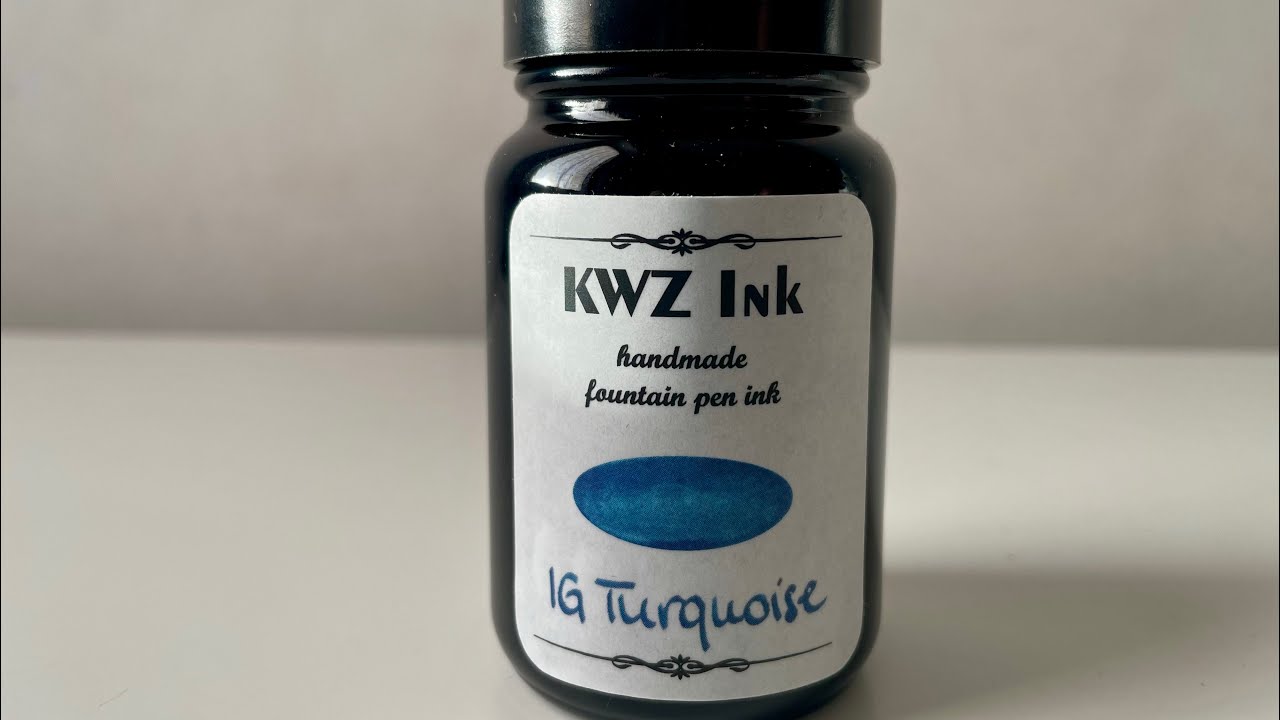 KwZ Ig Turquoise Fountain Pen Ink