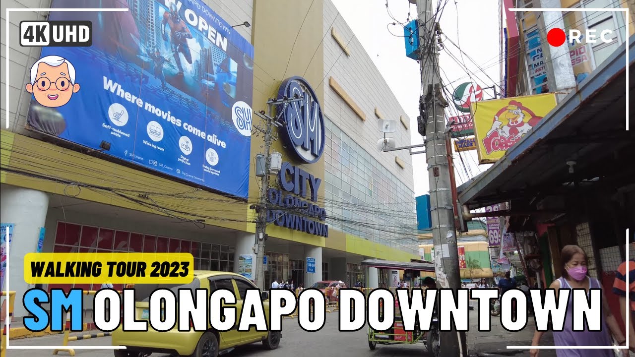 [4K] Walking Tour - SM CITY OLONGAPO DOWNTOWN 2023 PHILIPPINES