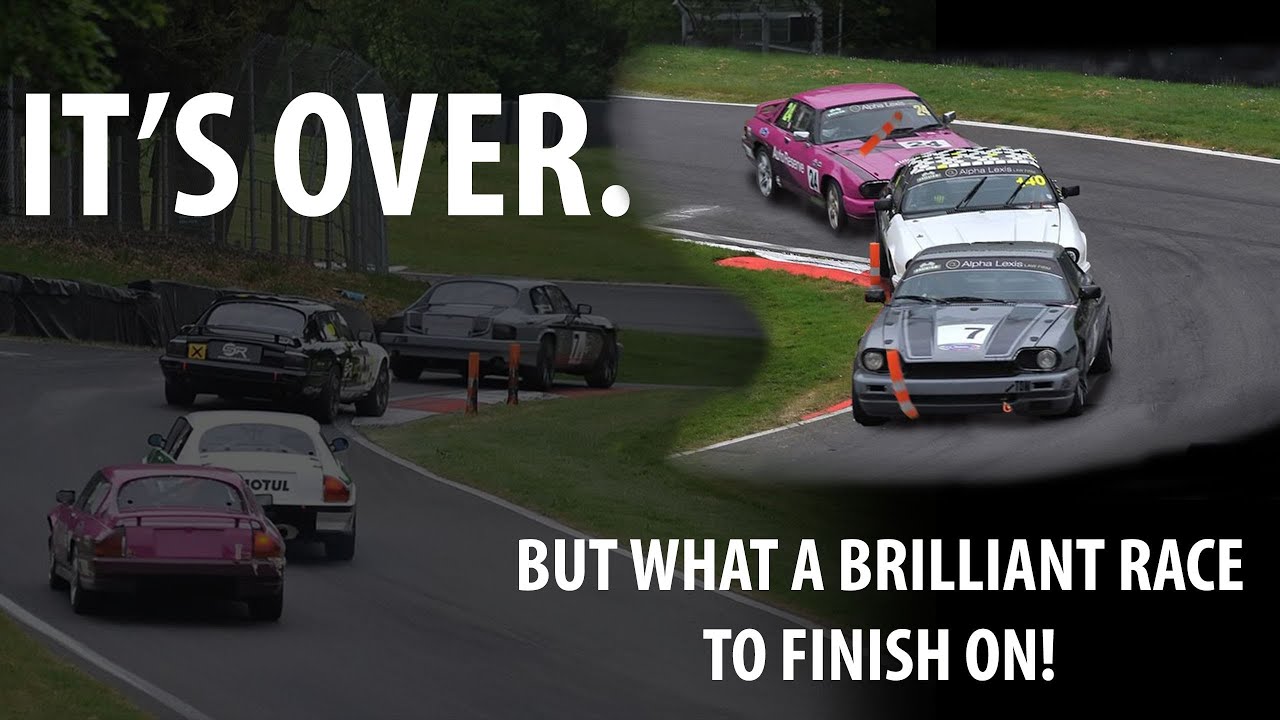 This is the end- CSCC Jaguar Championship Cadwell Park Race 2