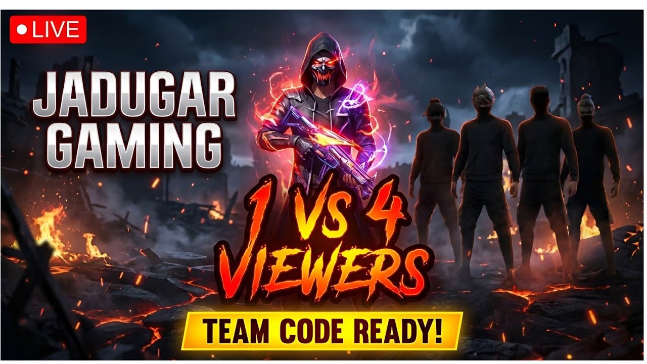Free fire live | JADUGAR GAMING