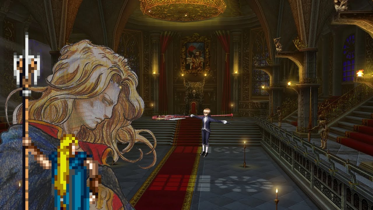Castlevania Fighter: Eric Lecarde Moveset Showcase