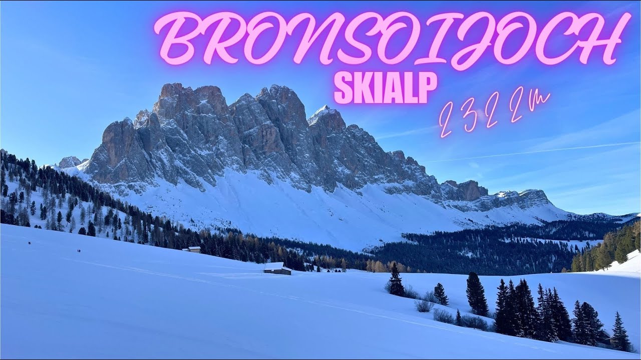 Scialpinismo in Val di Funes: Bronsoijoch / Passo Bronsoi! Vista Dolomiti da urlo!