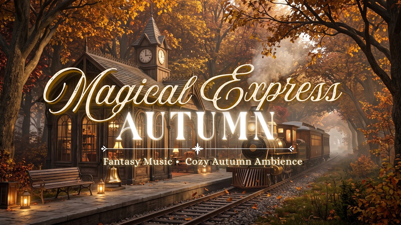 The Autumn Express 🍁 | Cinematic Orchestral Fantasy Music & Enchanted Railway Ambience