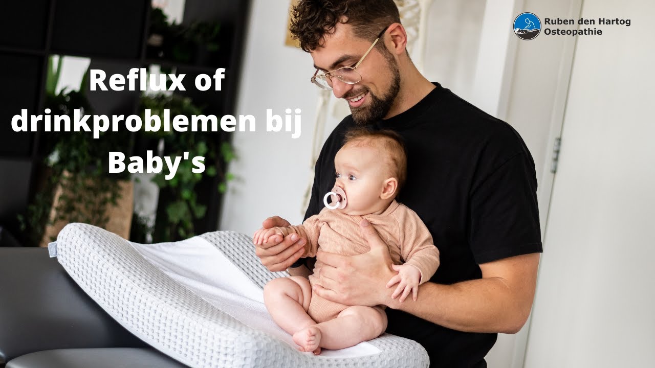 Heeft je baby reflux? Dit is hoe een osteopaat van OsteoDirect kan helpen!