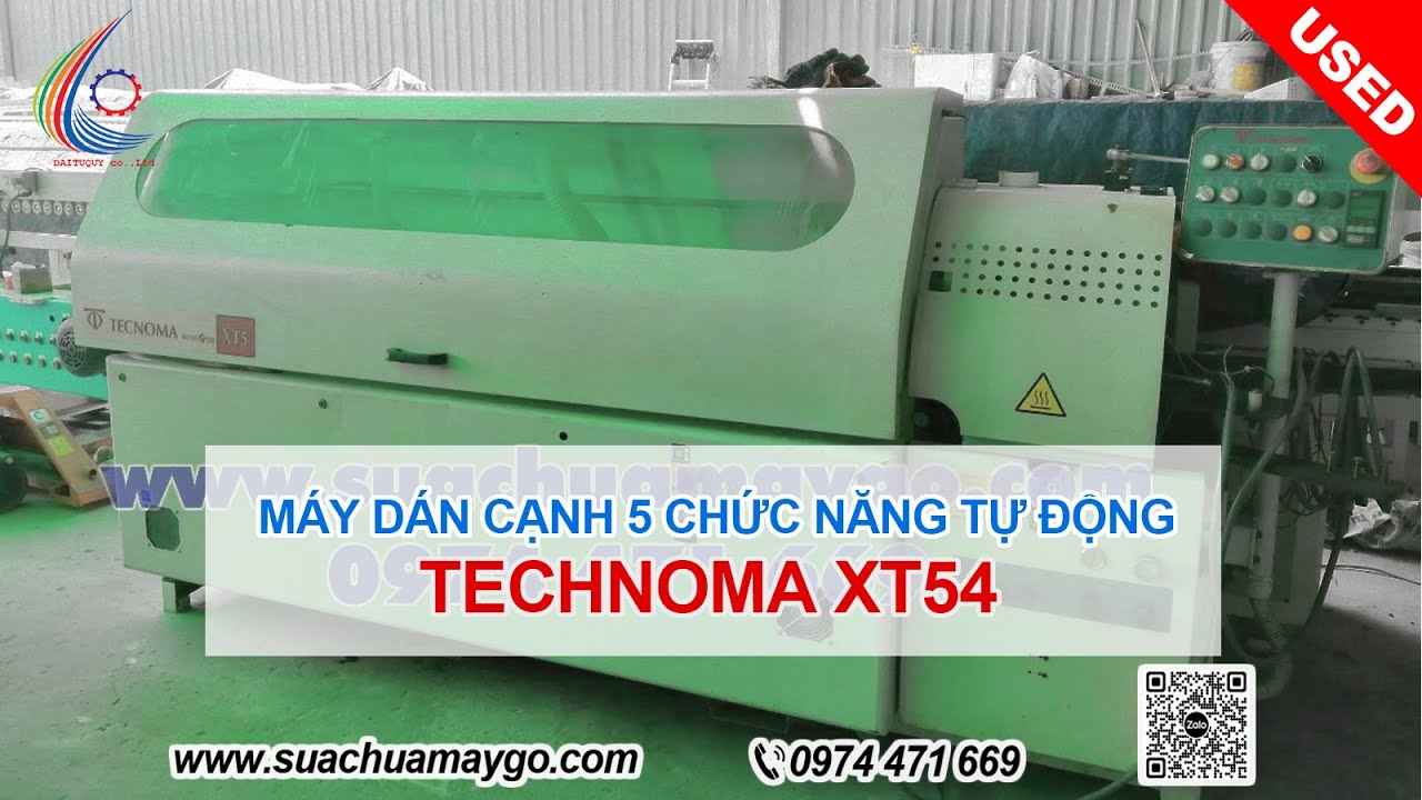 M&Aacute;Y D&Aacute;N CẠNH TỰ ĐỘNG 5 CHỨC NĂNG CH&Acirc;U &Acirc;U TECHNOMA XT54 Đ&Atilde; QUA SỬ DỤNG