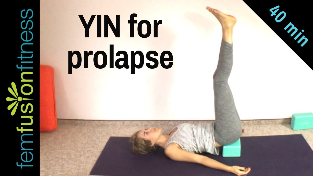 Yin Yoga for Prolapse and Hips 🌸