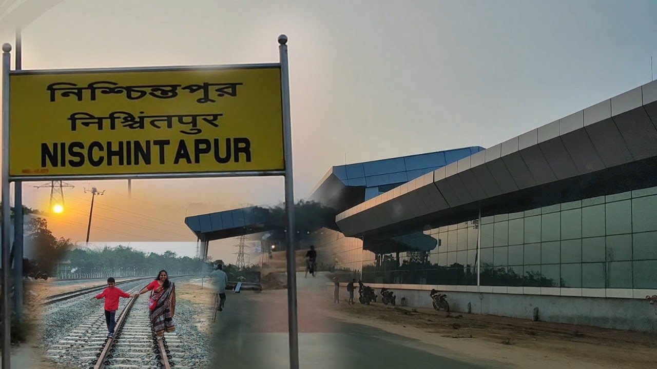 International Railway Station Nishchintapur || Akhaura-Agartala International Railway link Project
