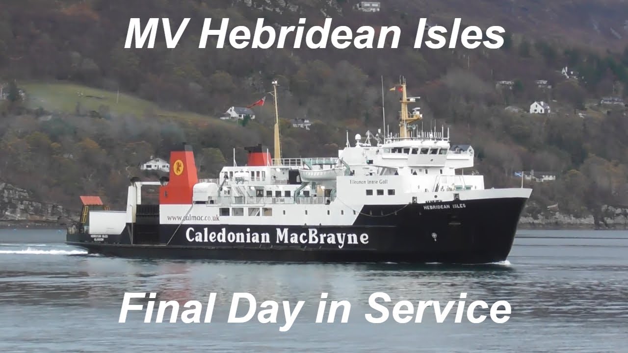 Caledonian MacBrayne's MV Hebridean Isles' Final Day in Service - Departing Ullapool 14/11/2024