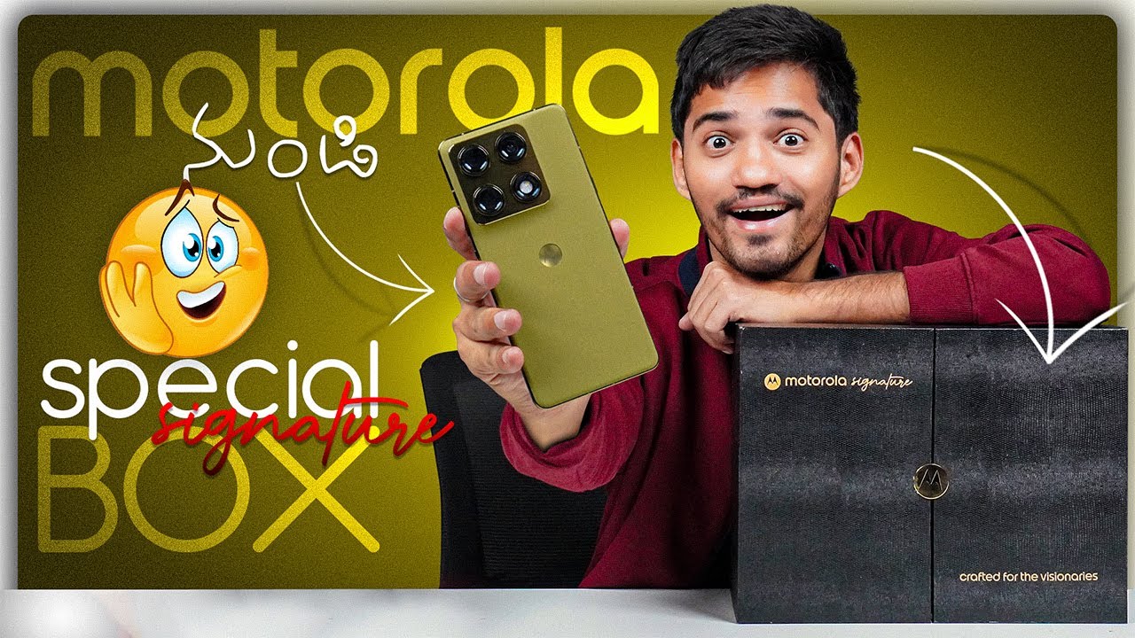 Motorola Signature Special Unboxing & Detailed Review | Tech With Yesh Telugu