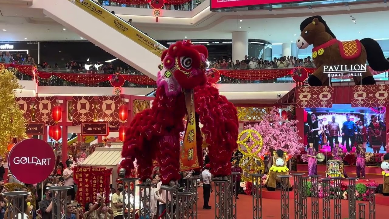 CNY Acrobatics Lion Dance Celebration at Pavillion Bukit Jalil 2026