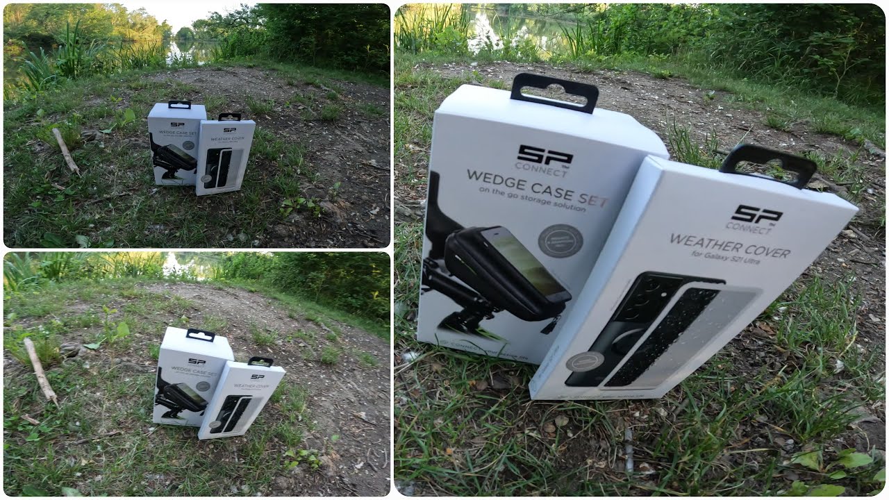 SP - connect díl.2, Weather Cover- ochrana proti dešti. Wedge Case Set - voděodolná brašna.