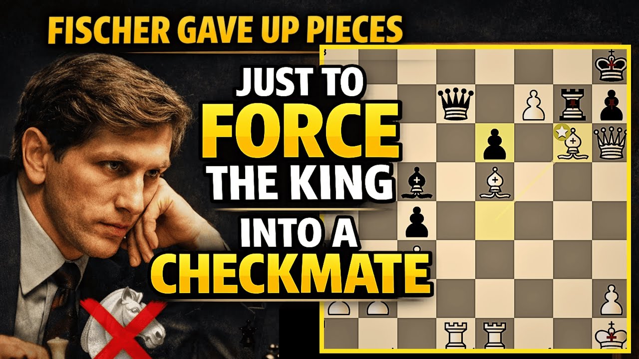 Fischer's Ruthless Kingside Storm CRUSHES Ivkov in Epic 1966 – You Won't Believe the Final Sacrifice