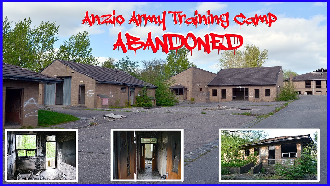 Abandoned Anzio Army Training Camp, Leek,
