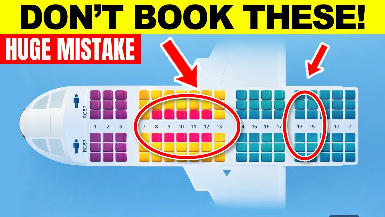 Never Book These Airplane Seats Again (Here's Why)