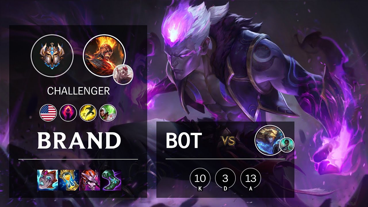 Brand Bot vs Ezreal - NA Challenger Patch 11.11