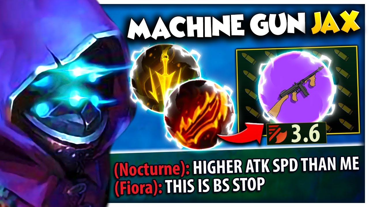 Jax Content...but instead of a Lamp Post he has a machine gun with 3.6 AS 🤣