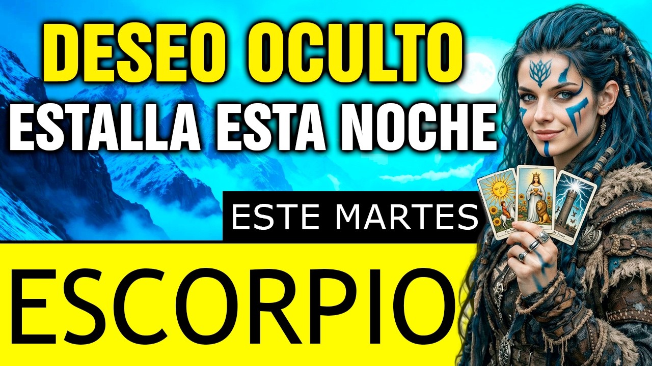 Escorpio 😏 ALGUIEN PIERDE LA CABEZA POR TI… y ESTA NOCHE PASA ALGO 🔥❤️(martes)