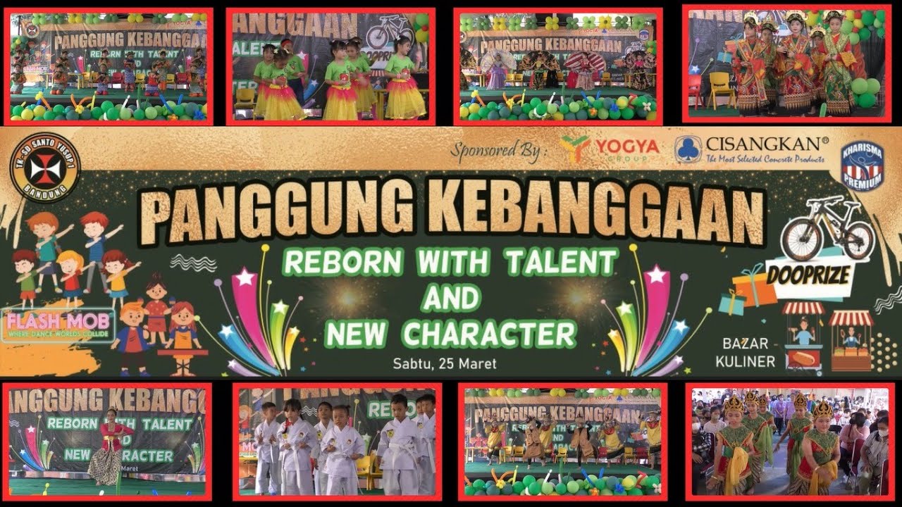 Panggung Kebanggan TK SD Santo Yusup I Bandung Tahun 2023