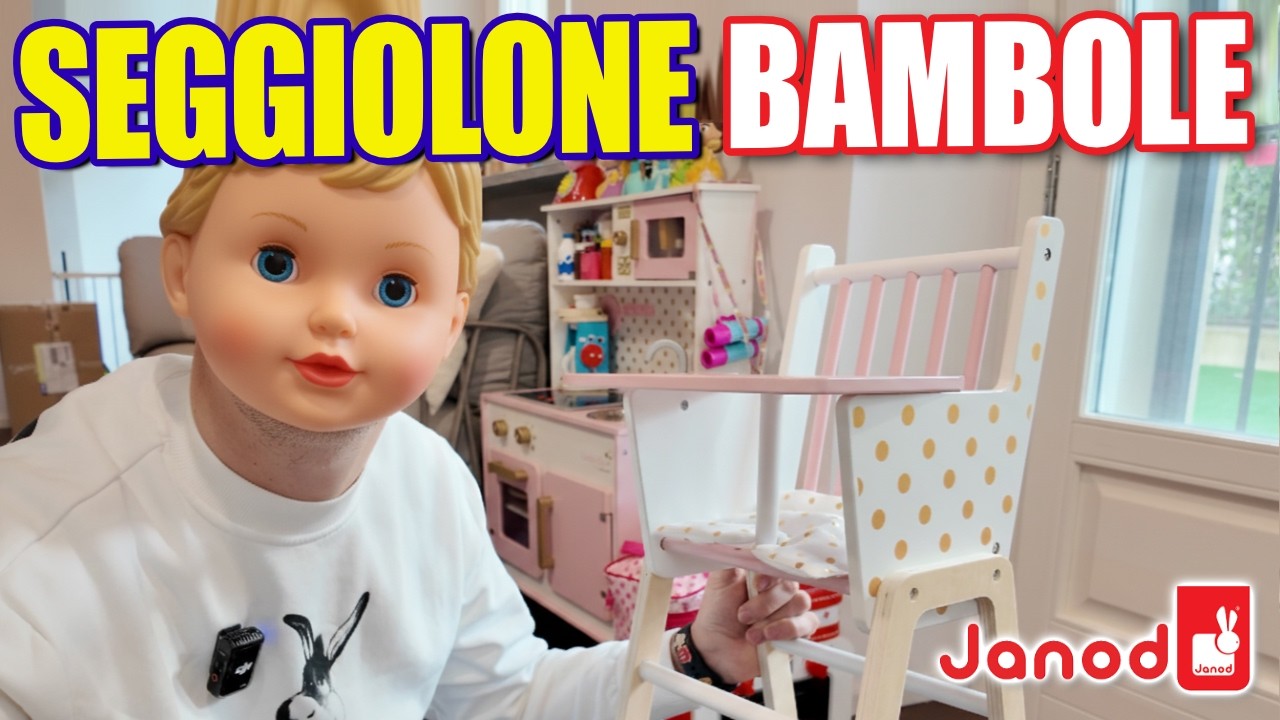 SEGGIOLONE PER BAMBOLE in legno: perché scegliere Janod