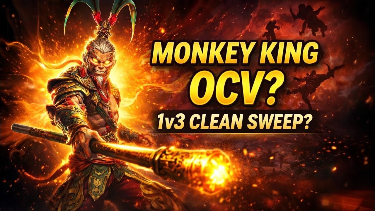 MONKEY KING IS UNSTOPPABLE! 🐒 | Shadow Fight 4 Arena Ranked OCV