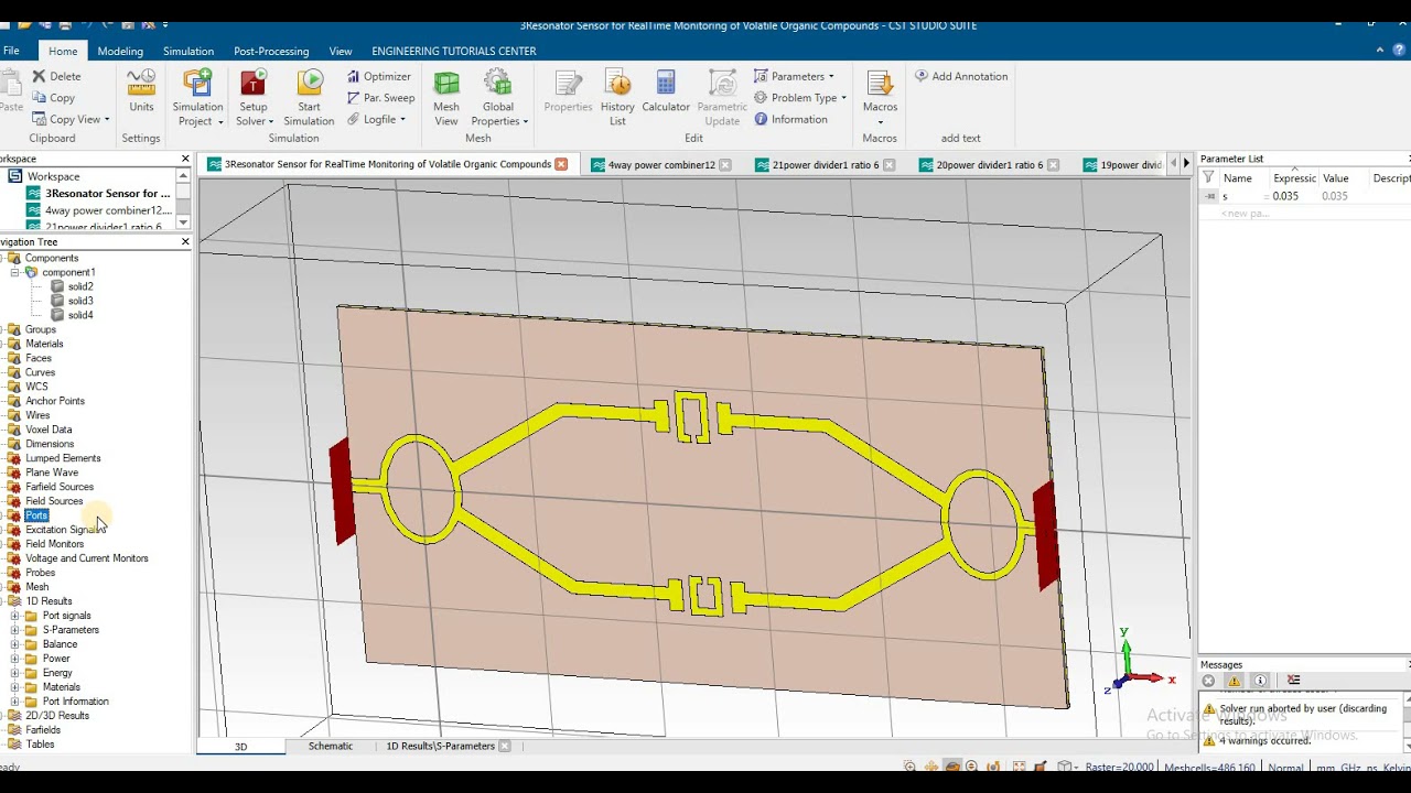 180 60 90 desgree hybrid coupler splitter design in cst ads hfss ie3d feko