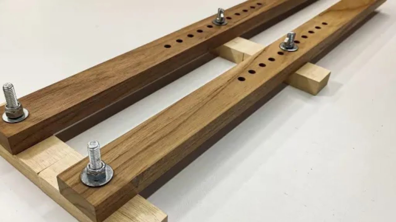 Ahşapları Sıkıştırmanın Kolay Yolu / Tahta Mengene Yapımı/wood jointing