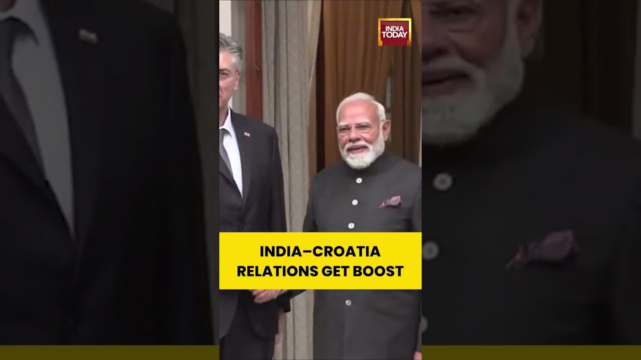 PM Modi meets Croatian PM Andrej Plenkovic | Discuss AI, Clean Energy & India EU FTA | India Today