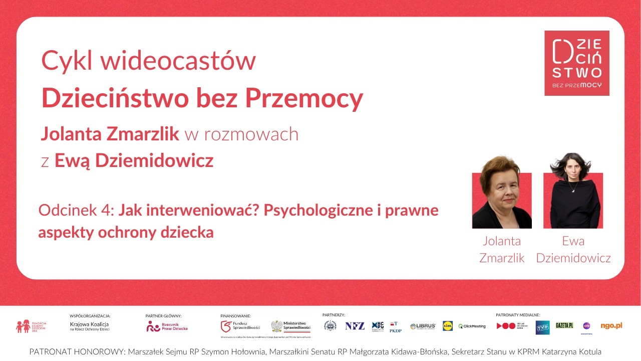 Dzieciństwo bez przemocy: jak interweniować? Psychologiczne i prawne aspekty ochrony dziecka