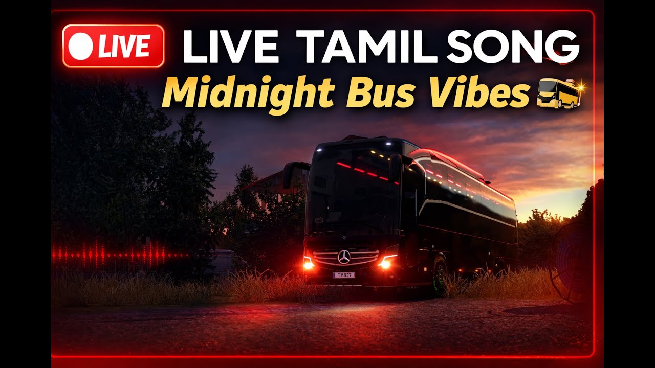 🚛 ETS2 Tamil Songs Drive | Euro Truck Simulator 2 Chill Night Ride 🎶