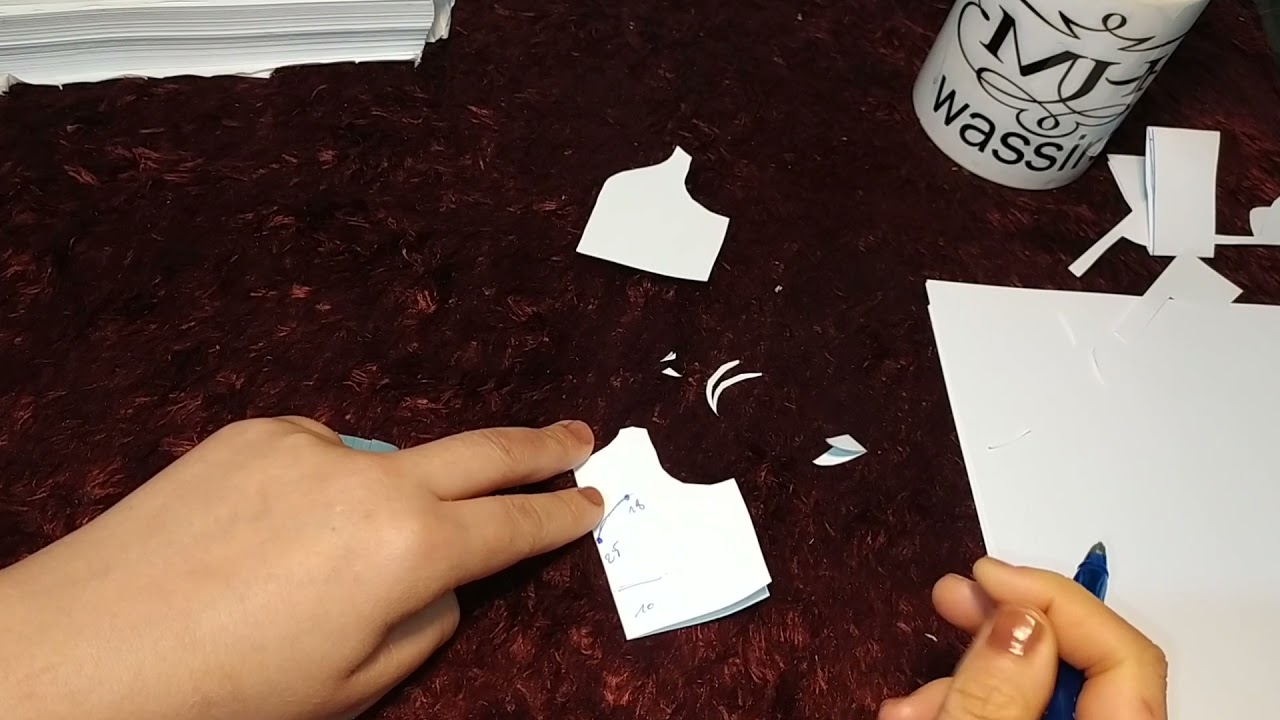 باترون بدرون رووووعة بطريقة جد بسيطة 😍 بطلب من اخت معنا 😍