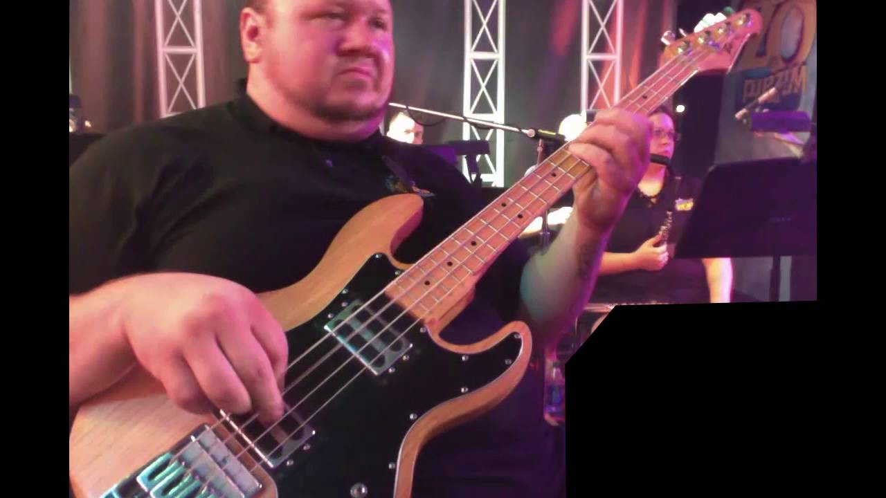 Robert Payne playing bass on Jesus Christ Superstar