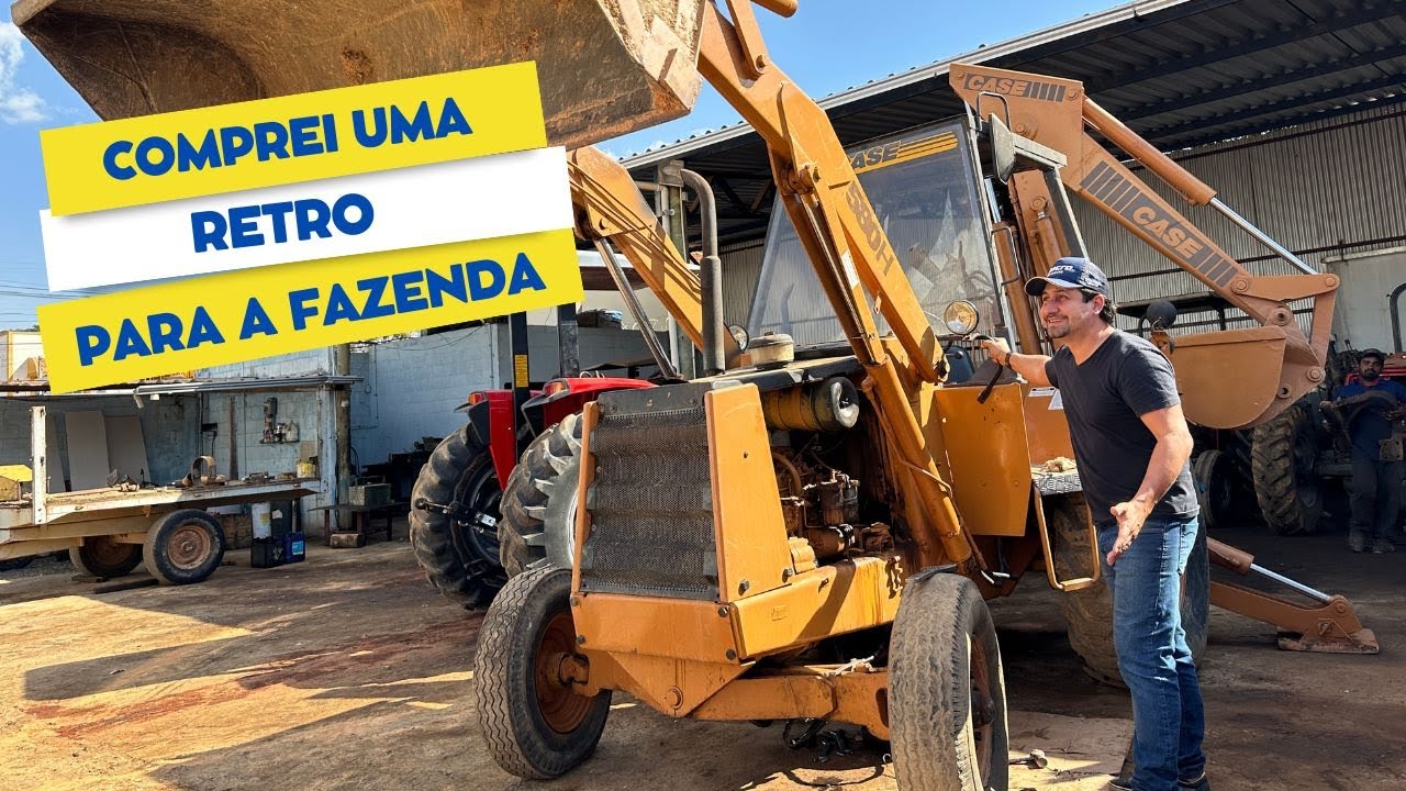 COMPREI UMA RETRO PARA A FAZENDA