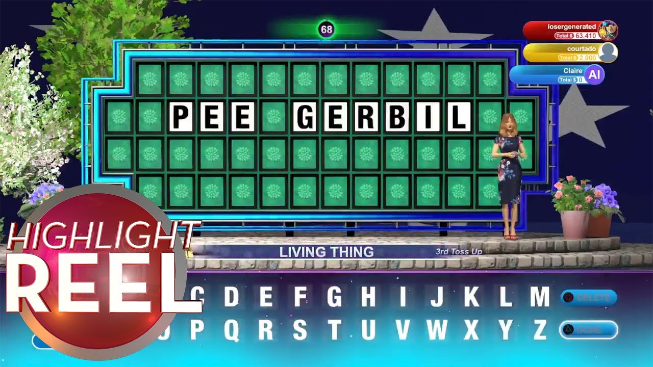 Highlight Reel #547 - Wheel of Fortune AI Is Not Smart