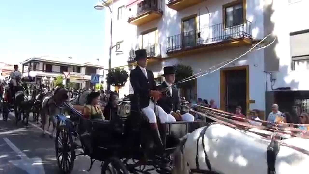 Toreros y Damas Goyescas. Paseo de Carruajes Goyesca. Ronda 2014