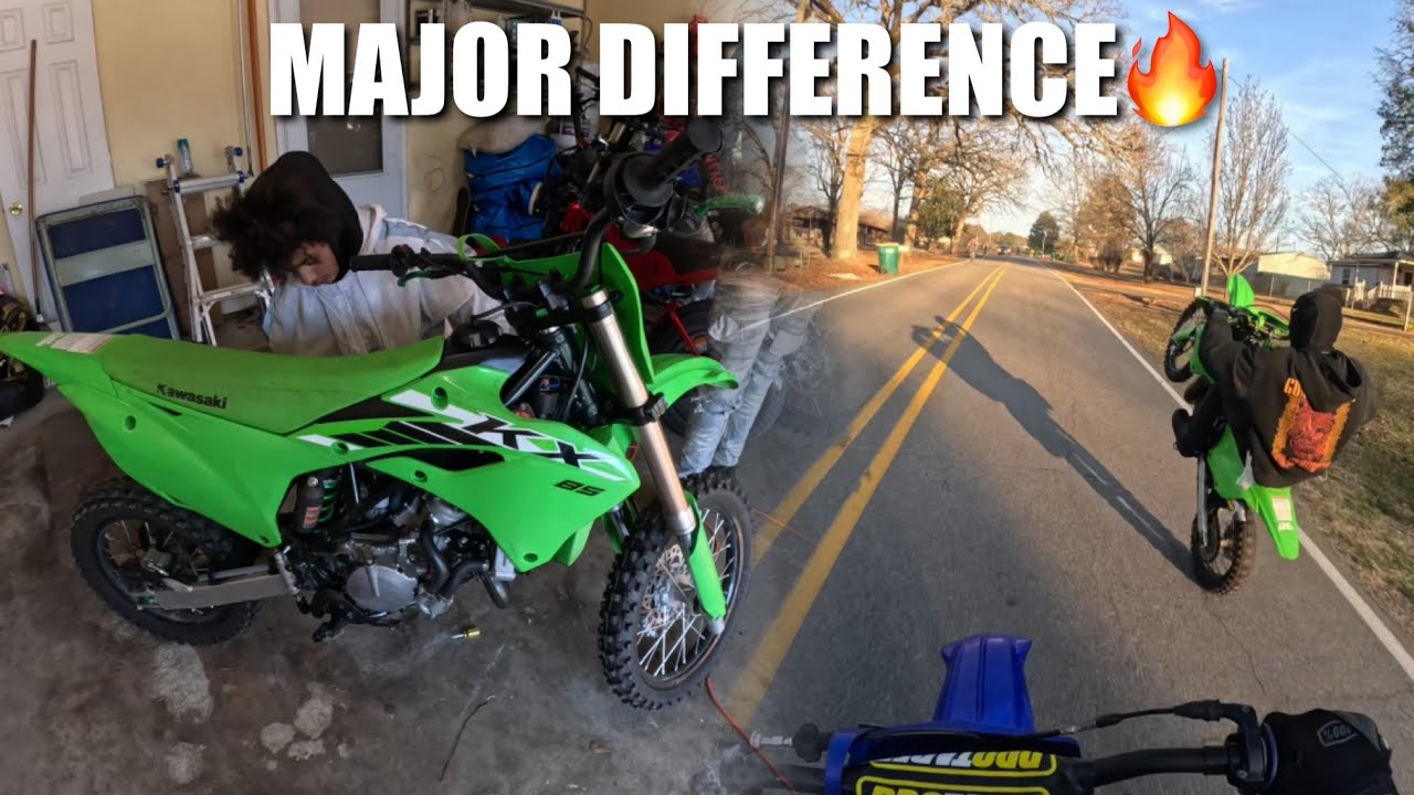 My Nephew Installed a “Cheat Code” on My 2025 KX85… INSTANT POWER!
