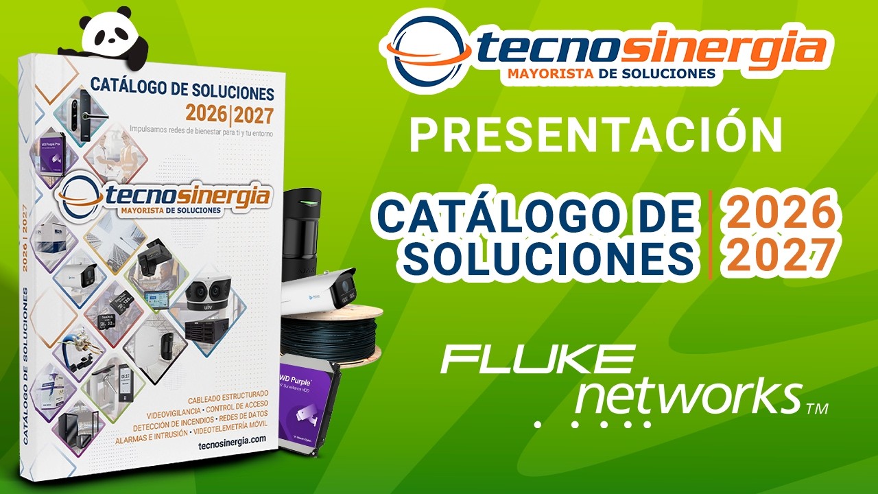 Presentación Catálogo 2026-2027 Tecnosinergia - Sección FLUKE networks