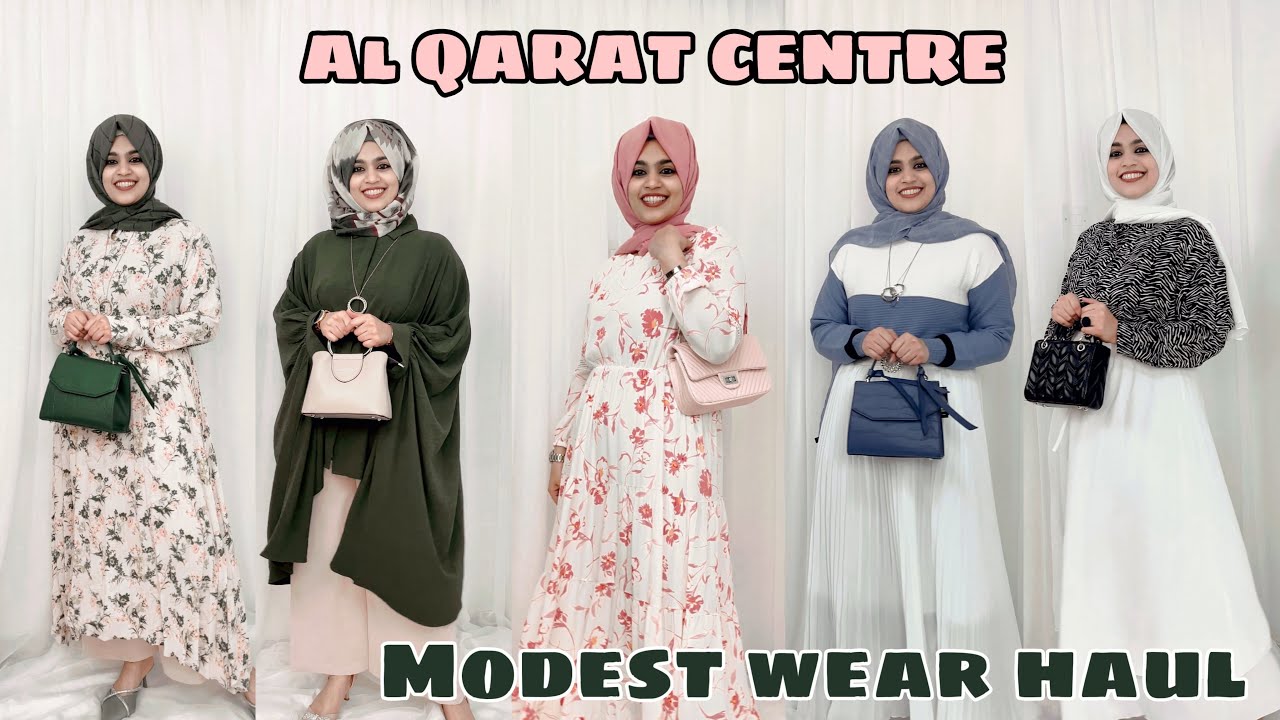 Ramadan Modest-wear Shopping Vlog  Abu Dhabi | Trending Modest Dress Collections | Eid Shopping Vlog