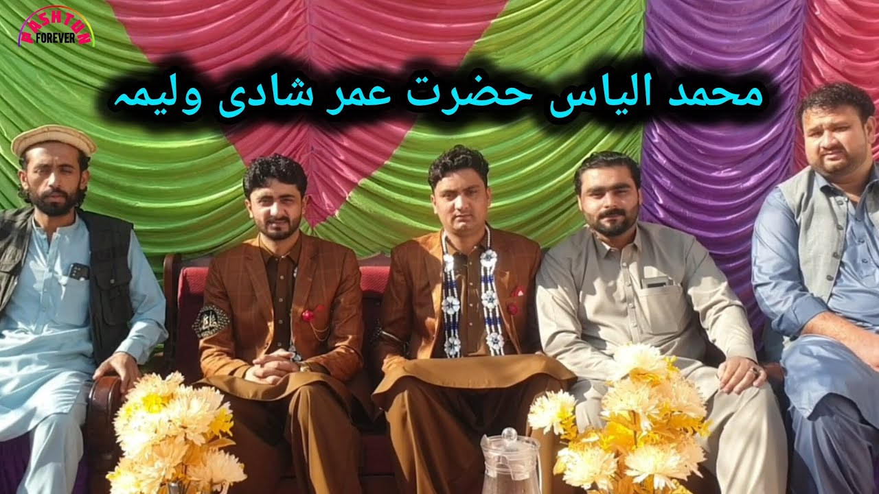 Muhammad Ilyas and Hazrat Umar's wedding walima | pashtun forever 