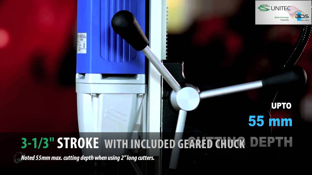 Heavy-Duty, Single-Speed Workhorse Magnetic Drill | MABasic 200 | CS Unitec
