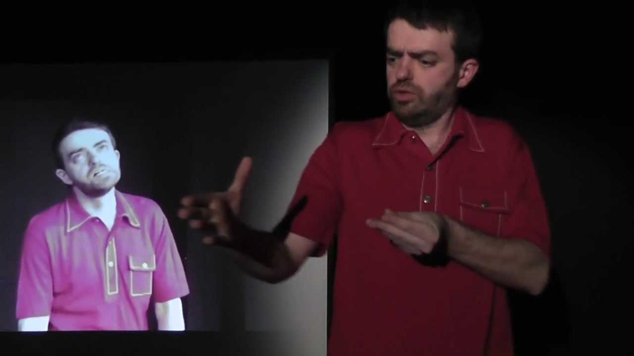 IMPRO 2013: Solo-Improv Jacob Banigan, Dialog with Video