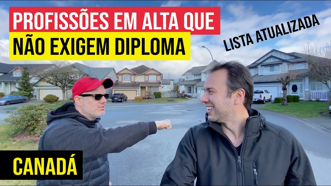 Profissões em ALTA que não exigem diploma em 2021 (Canadá)
