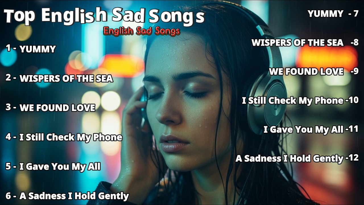 Top English Sad Songs🔥🎵| Newest English Love Song That Hit Deep | Soft Acoustic Playlist