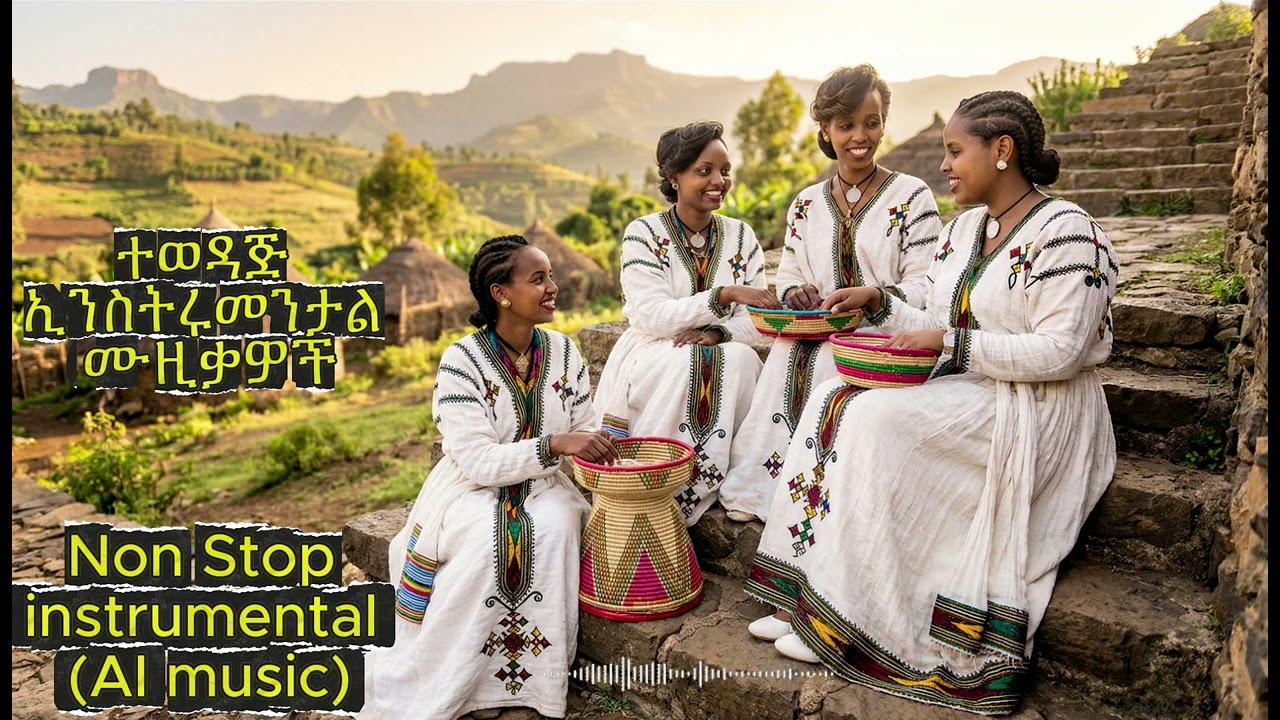 ተወዳጅ ኢንስትሩመንታል ሙዚቃዎች_Non Stop instrumental music(AI)
