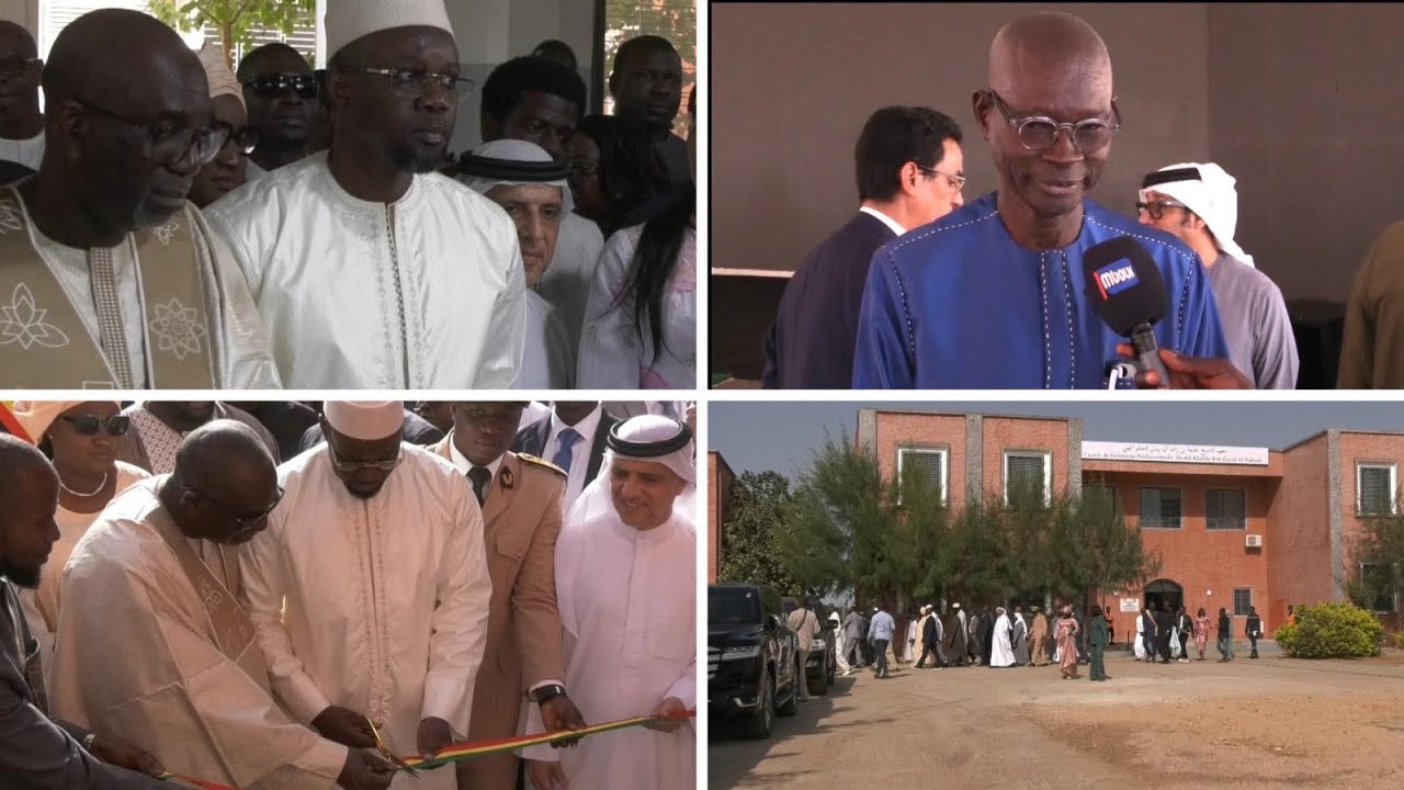 Doudou Gnagna Diop PCA de la SAPCO a pris part à la cérémonie d’inauguration du CFP Khalifa Ben Z…