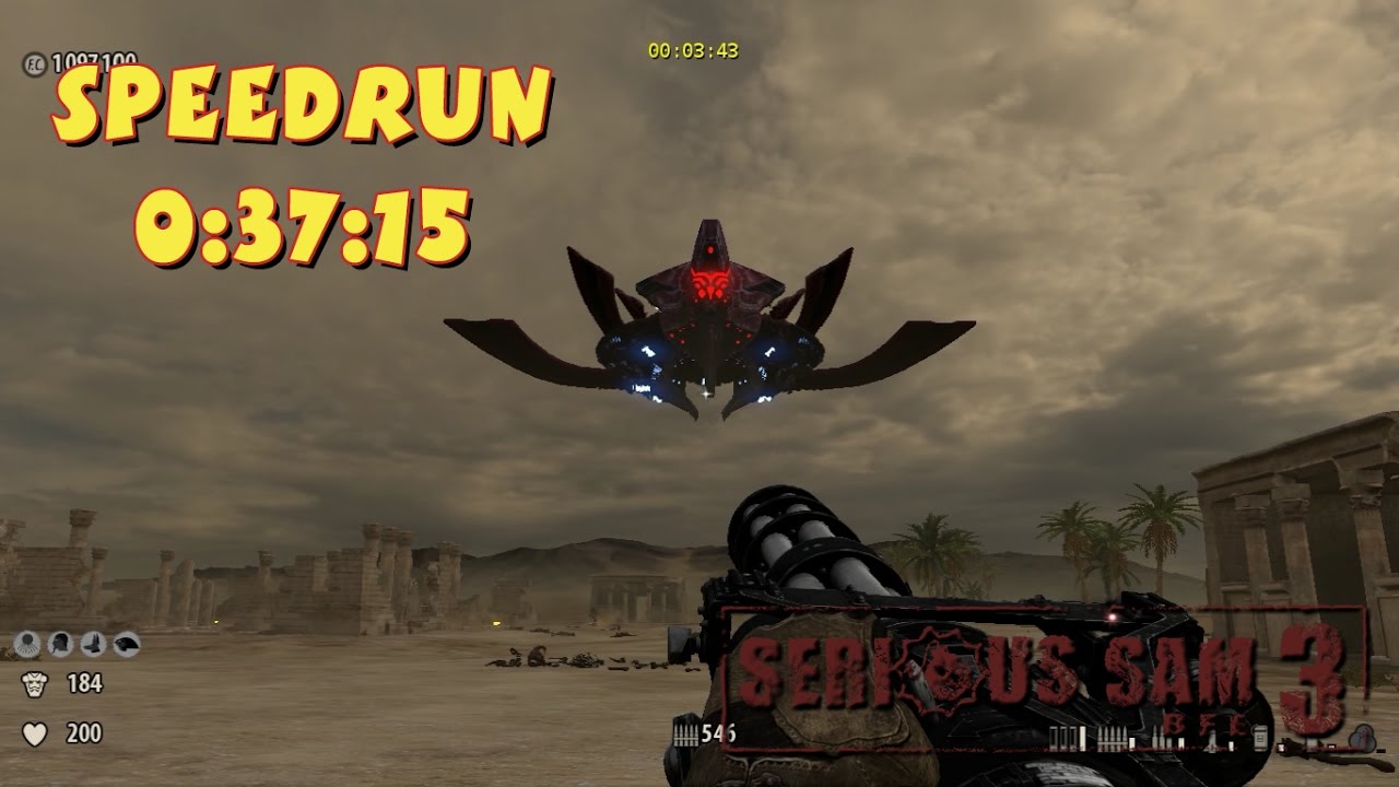 Serious Sam 3: BFE - SpeedRun - 0:37:15