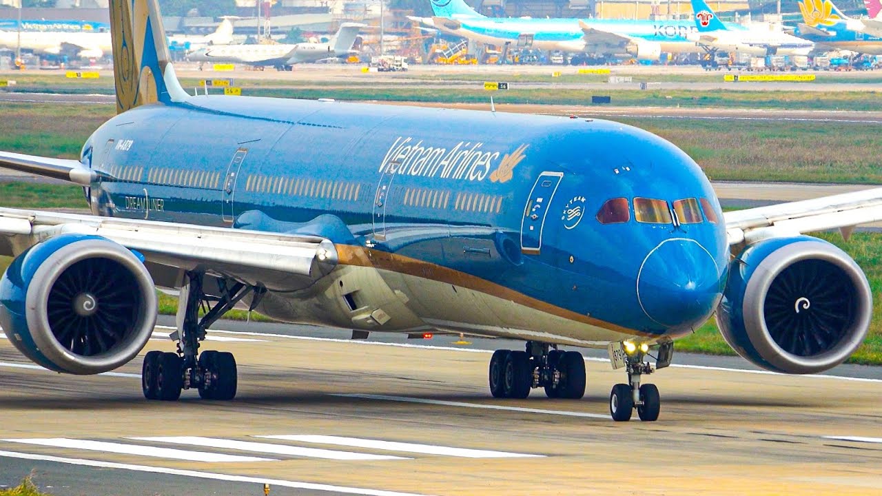 ✈️🇻🇳20 Minutes CLOSE UP HO CHI MINH CITY Plane Spotting | Tan Son Nhat Airport [SGN/VVTS]