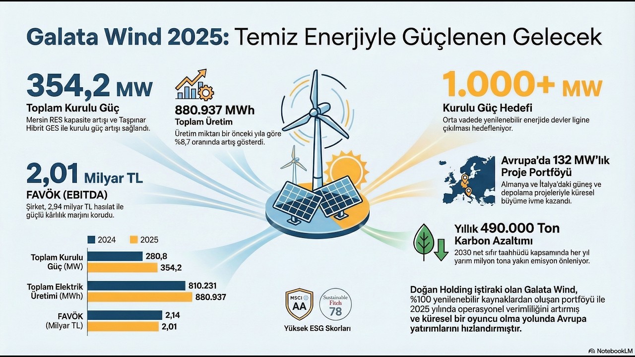 GWIND 2025 4&Ccedil; Bilan&ccedil;o Analizi | Galata Wind in Finansal Kalkanı ve Avrupa Hamlesi