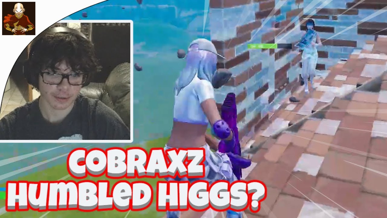 COBRAXZ vs HIGGS😳 (1v1 REALISTICS) [FORTNITE TOKEN/WAGER]