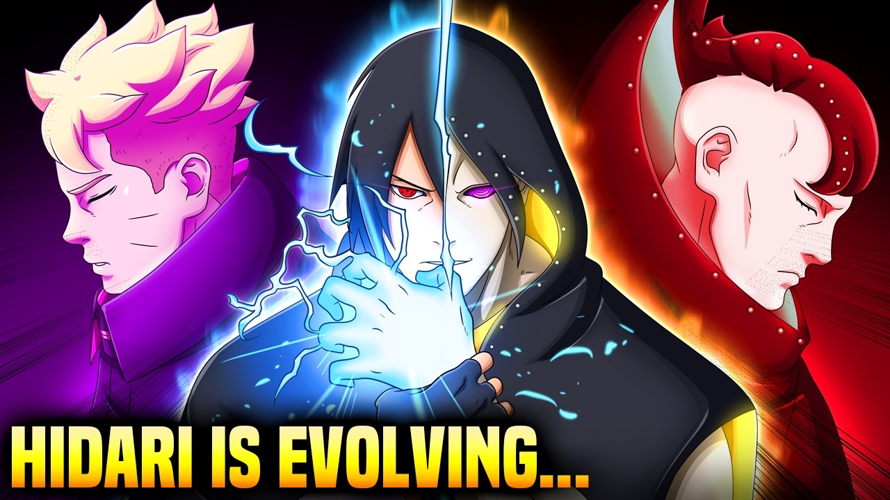 Is Sasuke's Chakra Making Hidari EVOLVE In Boruto Two Blue Vortex?