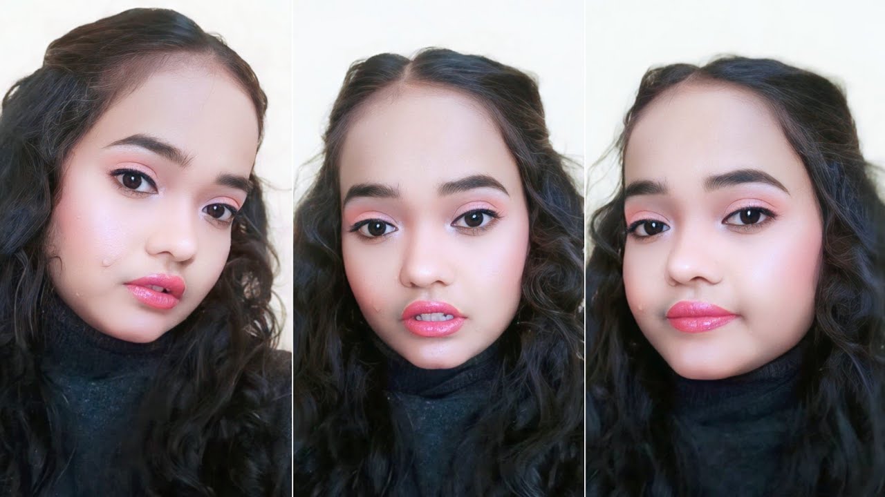 Natural Soft Makeup tutorial for Brown Eyes | Shine Glow Makeup